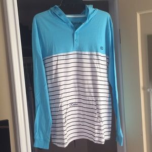 O’QUINN light weight pull over hooded sweatshirt